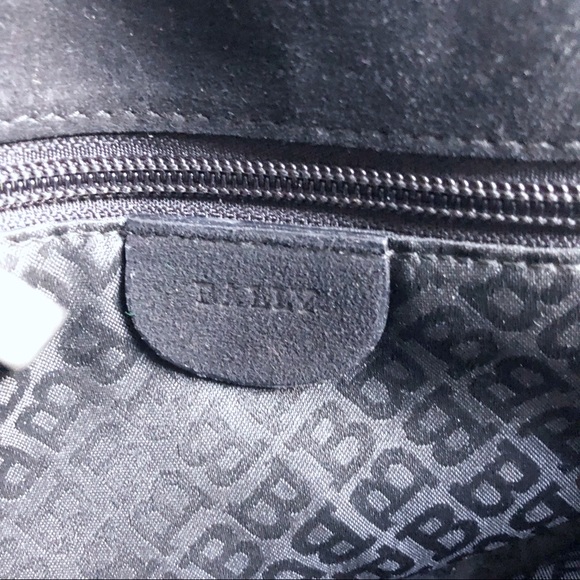 Bally black patent leather suede shoulder bag! - Picture 3 of 8